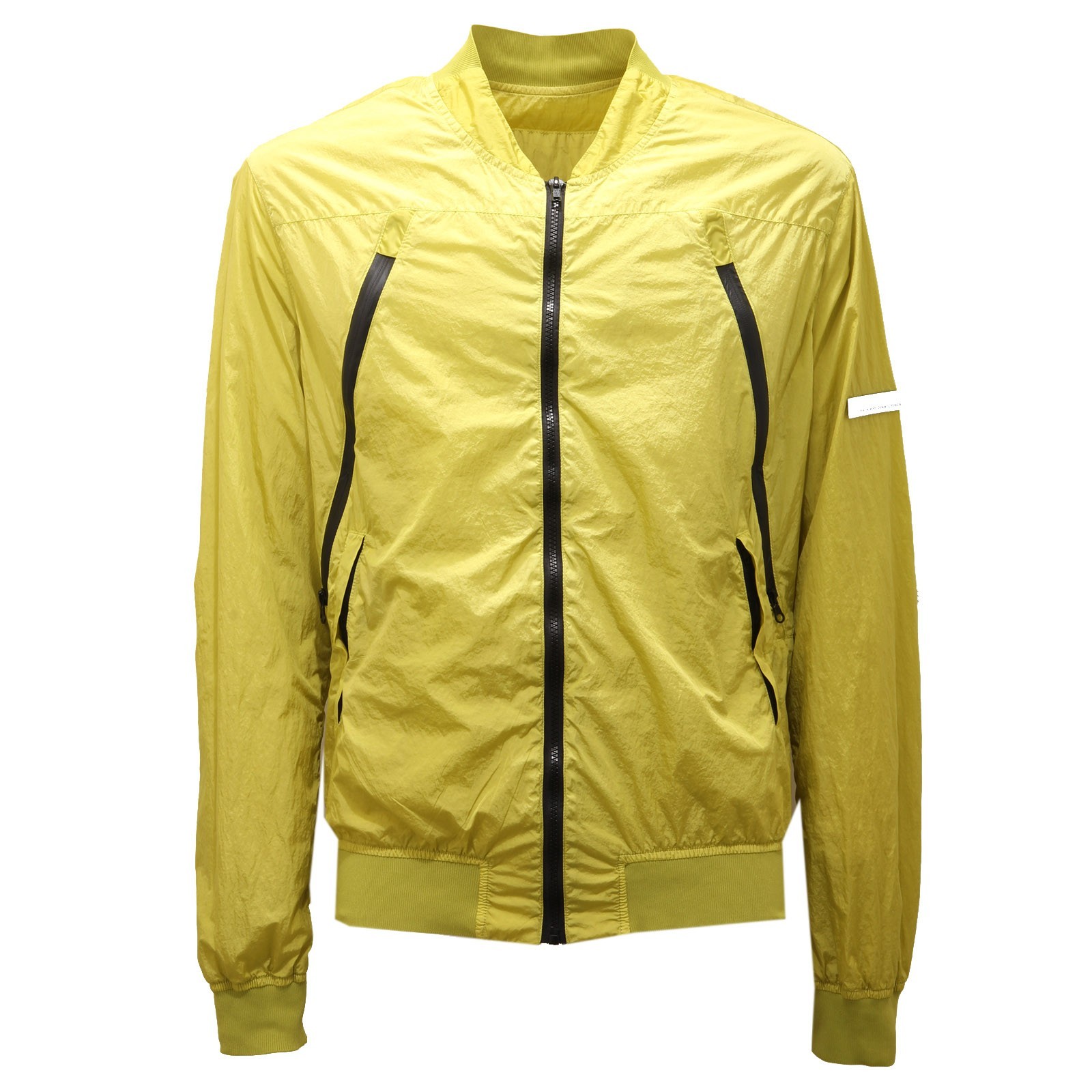 4633AD мужская джинсовая куртка giubbotto uomo PREMIUM MOOD DENIM SUPERIOR желтого цвета