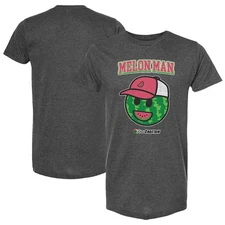 Men's Checkered Flag Sports Heather Charcoal Ross Chastain Melon Man Logo