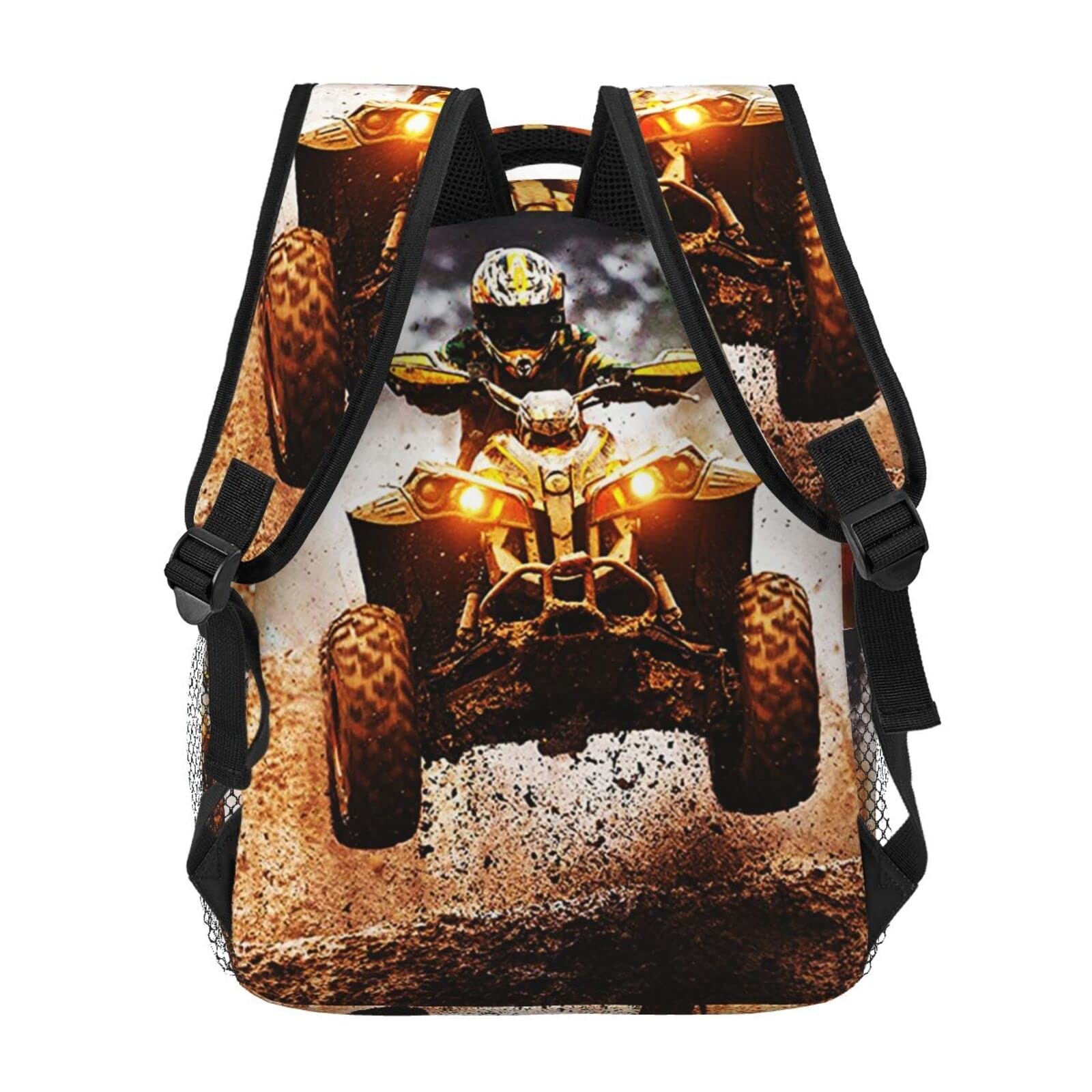 Backpack Dirt Quad Bike 4 Wheelers Off Road Ride on ATV, Travel Laptop Backpa...