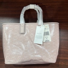 Michael Kors Pink Logo small Tote Bag with Br...