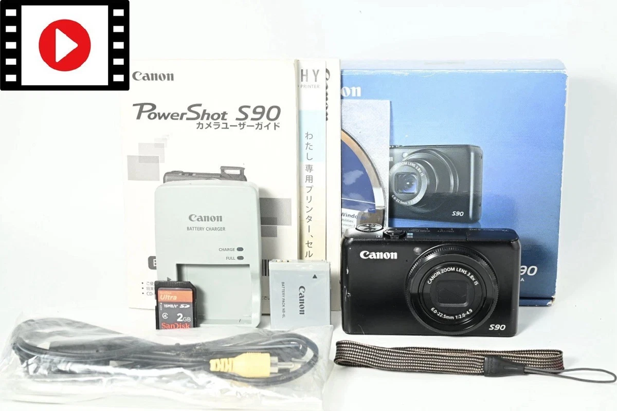 Canon PowerShot S90 Canon PowerShot Digital Cameras for sale | eBay