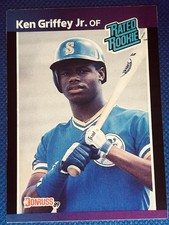 1989 Donruss - Rated Rookie Ken Griffey Jr #33 (RC)