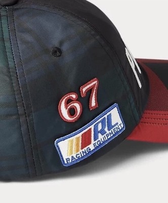 Polo Ralph Lauren 67 RL Racing Cap Hat Team PRL Strapback Limited