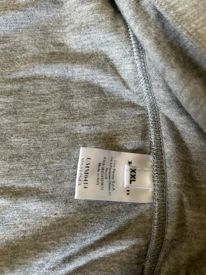 NOVO KITON KNT CINZA VISCOSE COM ZÍPER XXL - Imagem 4 de 4