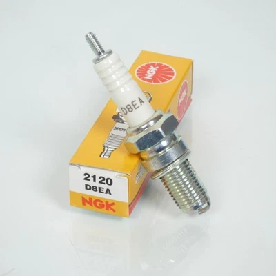 Bougie d'allumage NGK pour Moto Keeway 125 Superlight 2007 à 2024 D8EA Neuf - Photo 1/4