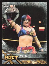 2017 Topps WWE Women's Division NXT Matches and Moments Asuka #NXT-22