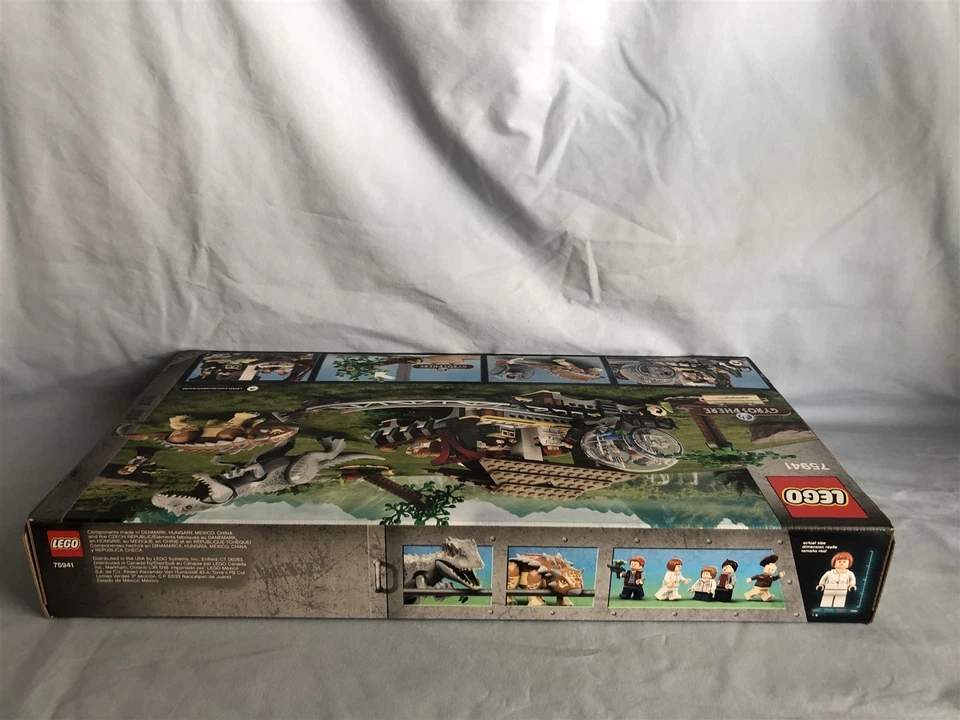 LEGO Set 75941 Indominus Rex vs Anklyosaurus MUNDO JURÁSICO Nuevo Dinosaurio Sellado Foto 4 de 4