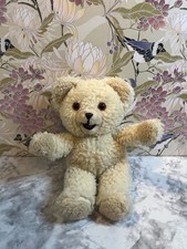 VINTAGE 40 Year Old Snuggle 1986 Vintage Plush Teddy Bear Hand Puppet 10" Russ