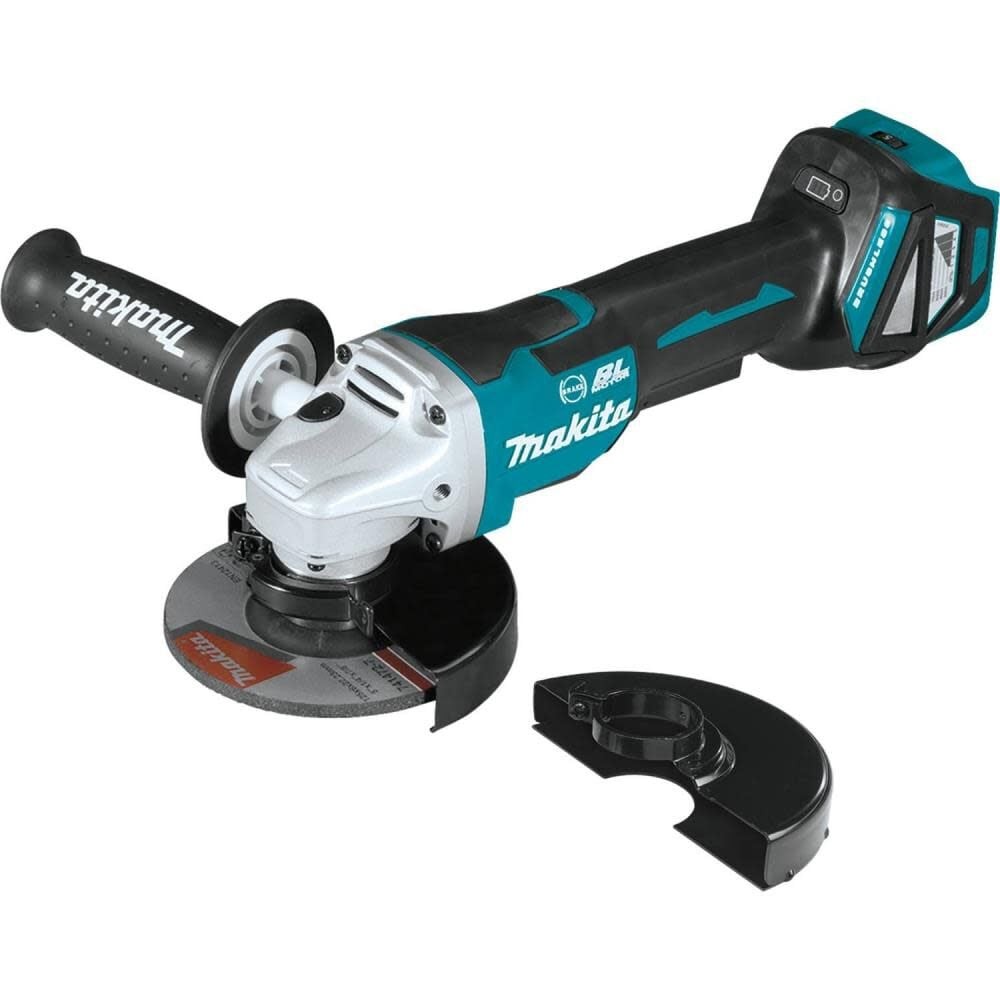 Отрезнаяугловая шлифовальная машина Makita 18V Lxt 4 12 5 дюймов с лопастным переключателем без инструмента 42990₽