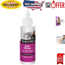 Cat Eye Cleanser - 4oz Gentle Rinse for Pollen, Mucus Removal  Tear Stain Care