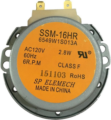 6549W1S013K Microwave Oven Turntable Synchronous Motor