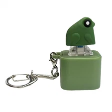2pcs Rechargeable Frog Croaking Fidget Toy Key Button Fidget Keychain Gift