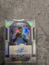 2023 Panini Prizm Taj Bradley Signatures Silver Prizm
