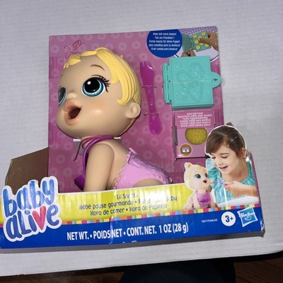 Baby Alive Lil Snacks Baby Doll - Blonde Hair
