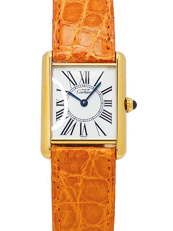 Cartier Mast Tank Vermeil LM 590005 TO09515