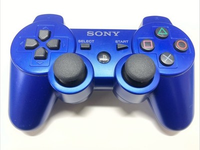 Sony PS3 Sixaxis Controller  Blue OEM - Tested -Clean