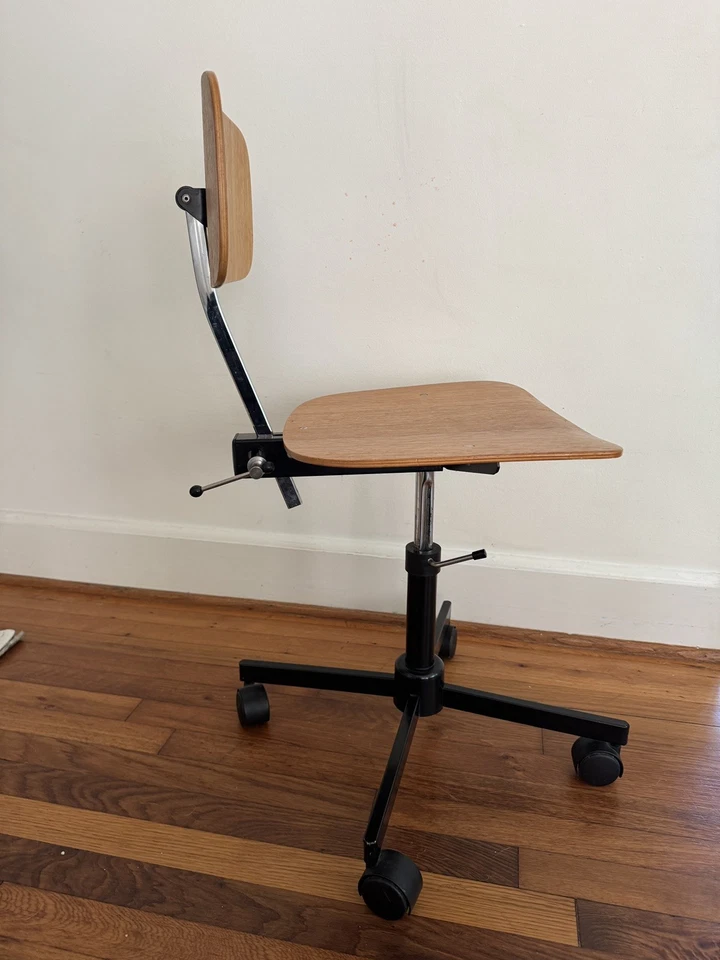 Vintage RABAMI Adjustable Teak Chair By Jorgen Rasmussen | MCM Made in Denmark  - Image 2 of 4