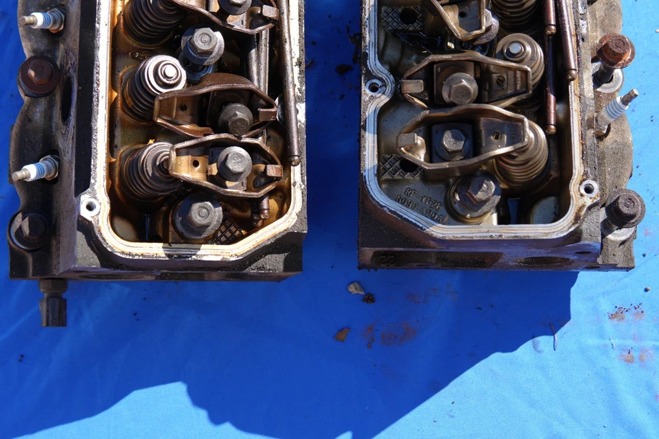 Ford Mustang V6 1999-2004 3,8 L cabezales de motor lado conductor y pasajero OEM 130-140 K Foto 2 de 4