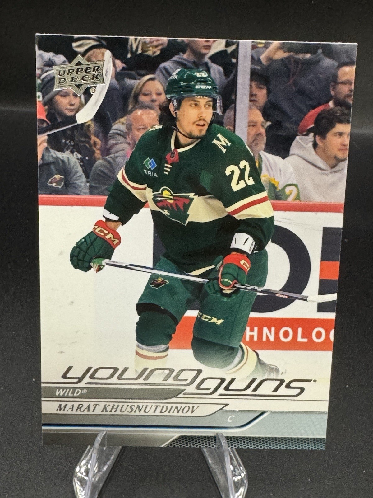 2024-25 Upper Deck Series 1 - Marat Khusnutdinov #243 YOUNG GUNS (RC) Wild