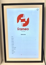 Frameo 10.1 Inch Wifi Digital Photo Frame Black Touch Screen NEW