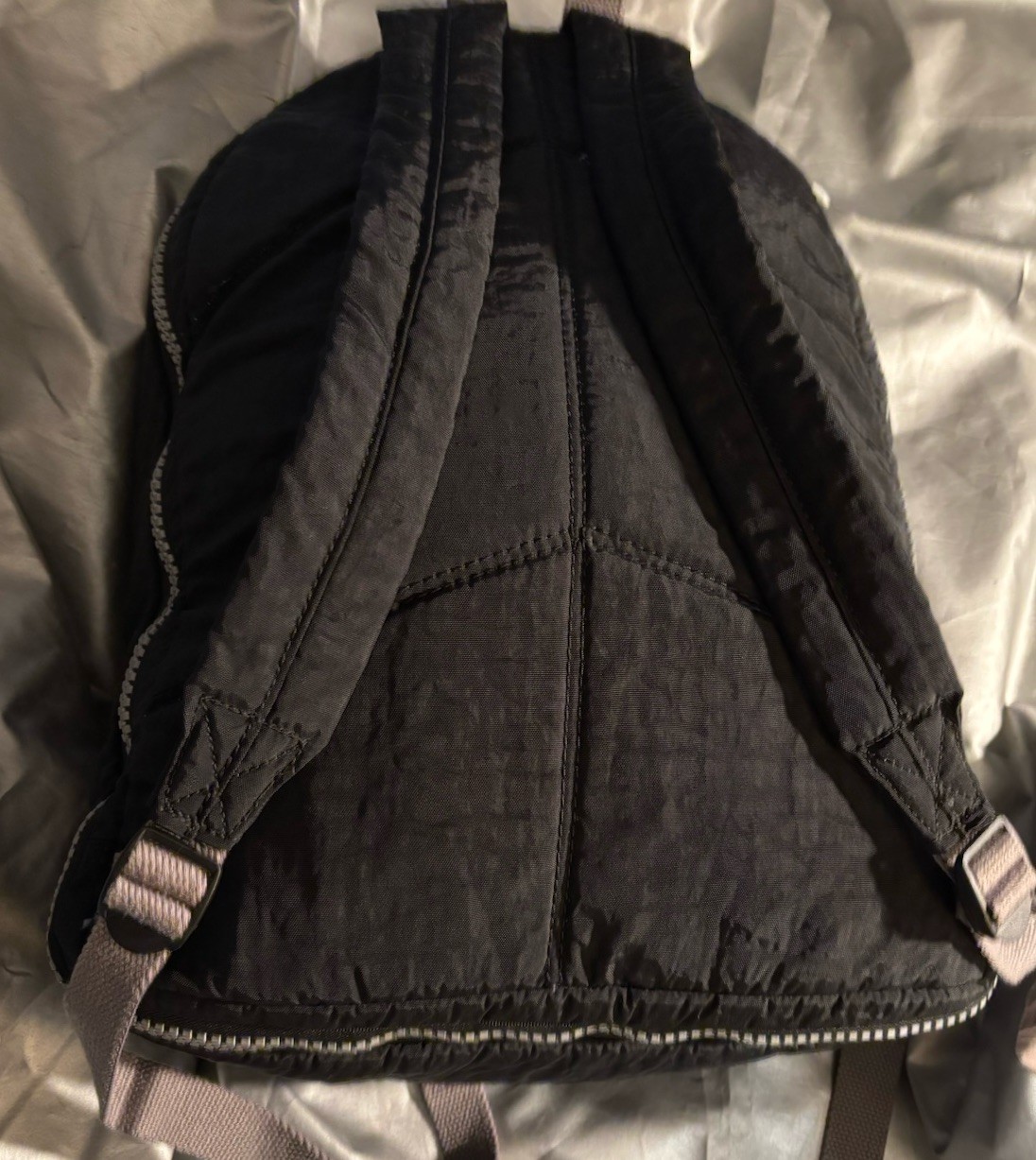 Kipling Expandable Backpack Black With Monkey Bea… - image 4