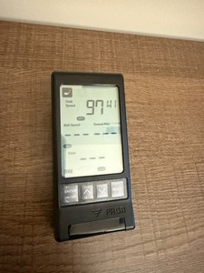 PRGR HS-130A Launch Monitor Wide Screen Radar Golf Black Compatible w/ THE STACK