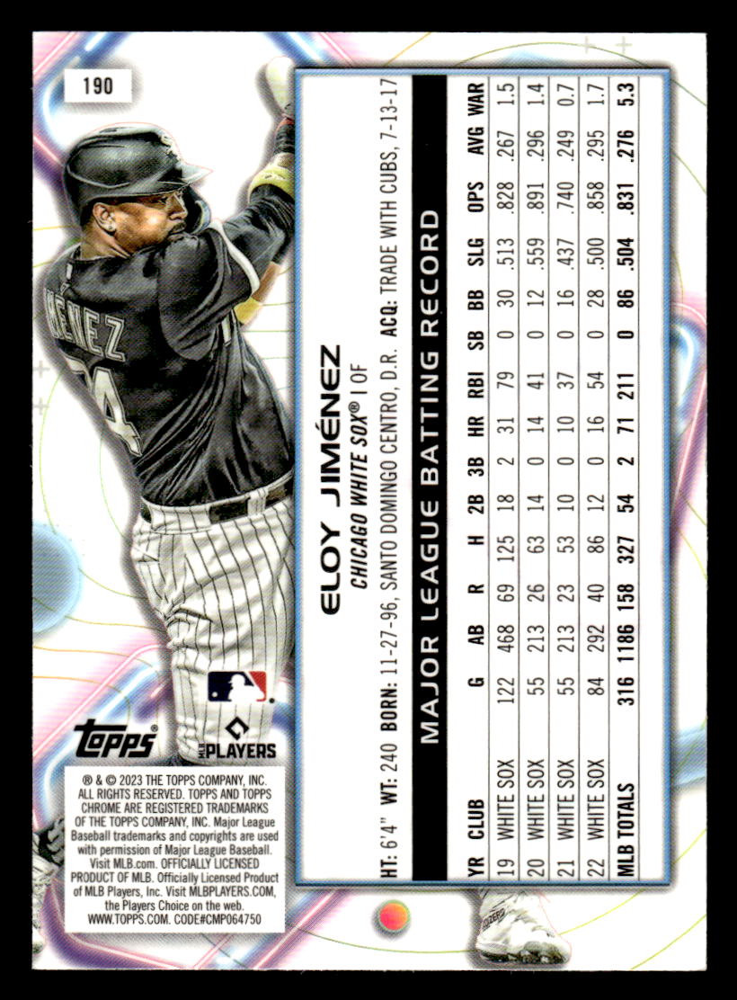 TOPPS MLBカード TIER ONE ELOY JIMENEZ CHICAGO WHITE SOX 10/25 #BOA-EJ 送料無料 中古 IT1 TOPPS MLBカード TIER ONE ELOY JIMENEZ CHICAGO WHITE SOX 10