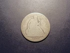 Circulated 1876-S Seated Liberty Half Dollar