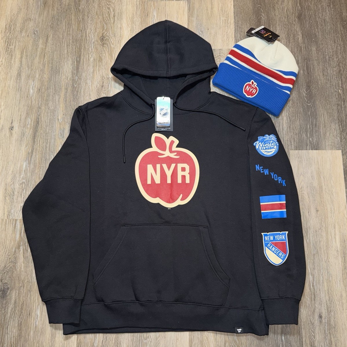 Northwest NHL New York Rangers Hoodler オーバーサイズ シェルパ 
