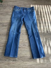 Levi  s 517 0217 XX Jeans 36x31 Bootcut Flare Starched USA Vtg 1980s Talon Zip