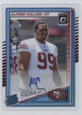 2025 Panini Donruss Optic Rated Rookie Auto 18/350 Alfred Collins #237 Auto 9r9