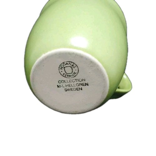 Scandinavian Hoganas Keramik Sweden Green , Coffee/Tea Mug - Picture 5 of 5