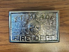 Irvin Hahn- Fort Meade Fire Dept 1.5” Belt Buckle 