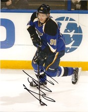St Louis Blues Vladimir Tarasenko Autographed Signed 8x10 Photo COA PROOF TWO
