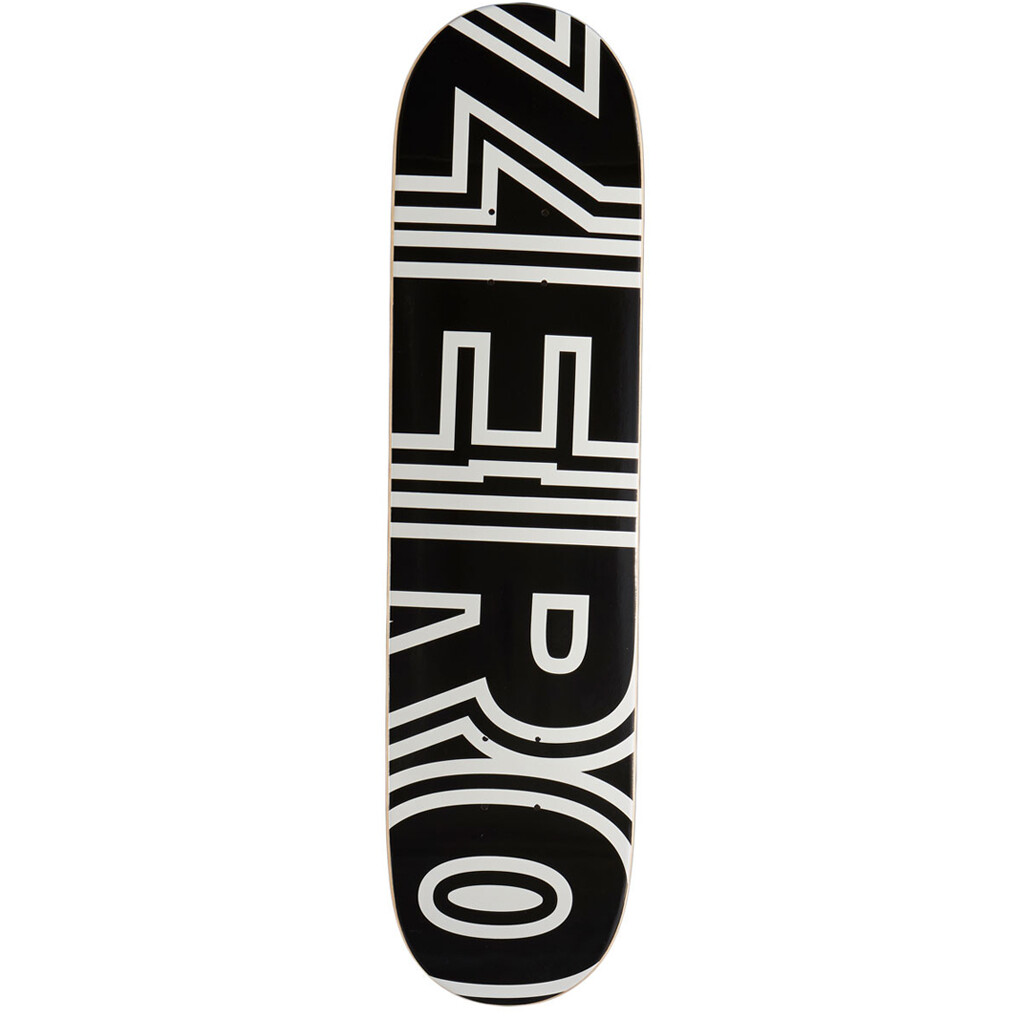スケートボード l Black beard 8.5 Zero Skateboard Deck Bold Black 8.5