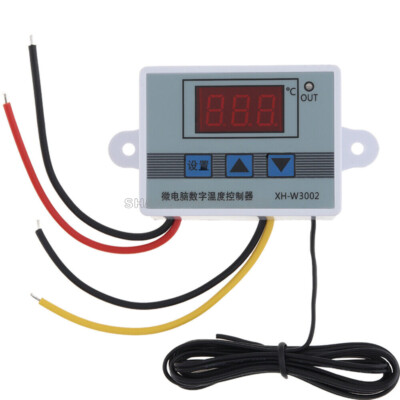 AC110V-220V Digital LED Temperature Controller Microcomputer Thermostat