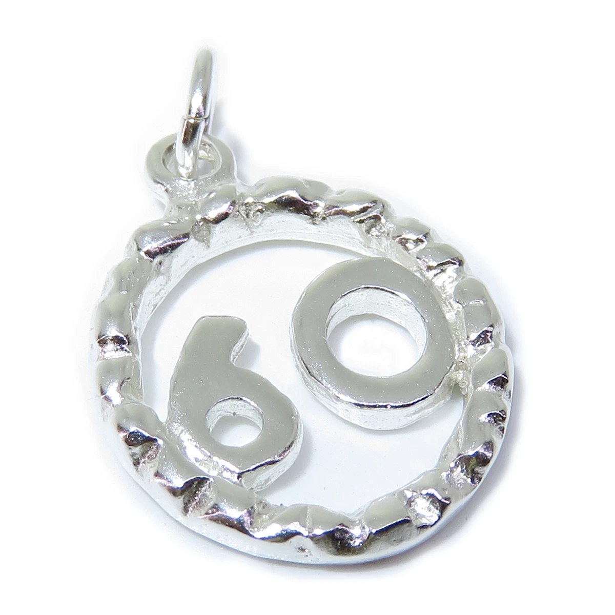 60th sale birthday charm