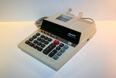 SHARP '' Compet CS-2612 '' /Vintage Desk Top Electronic Calculator /12 digits,used
