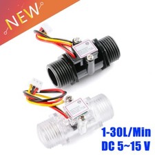 Water Flow Sensor Switch G1/2 Fluid Flow Mete...
