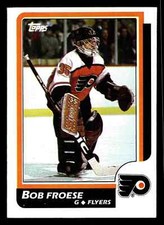 1986-87 Topps Bob Froese #55 - Philadelphia Flyers