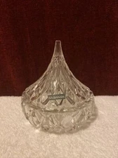Shannon Lead Sliver Crystal Hershey Kiss Covered Candy Dish by Godinger