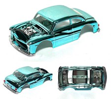 1pc AFX-tras 1949 MERCURY HOT ROD COUPE Aurora TOMY AFX Body Mount LIQUID AQUA 
