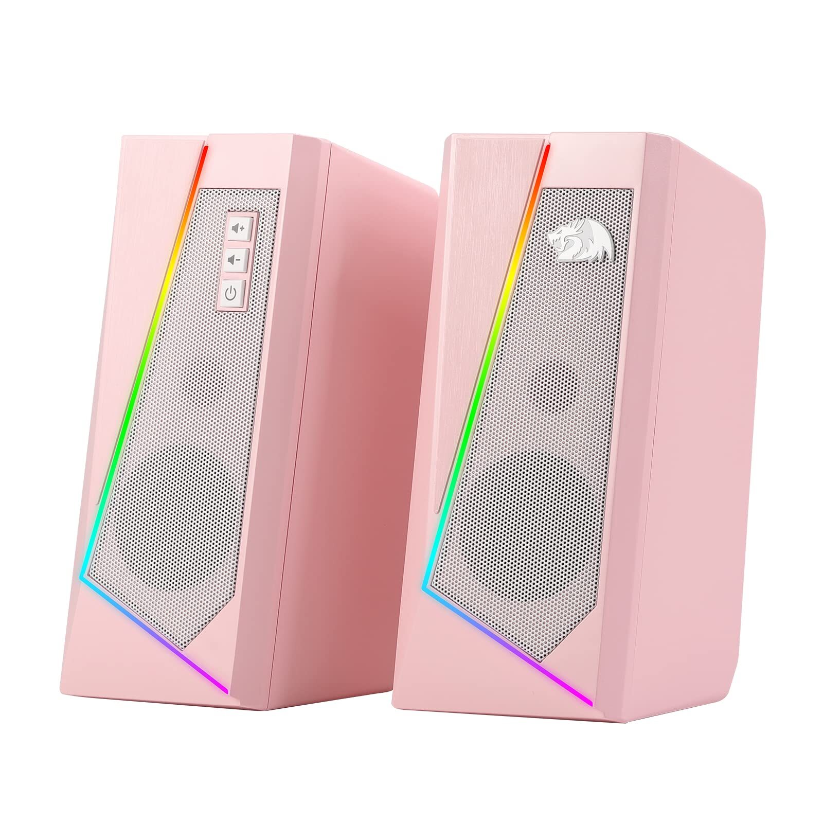 Redragon Speaker - Redragon Anvil Gs520 Rgb Pink 2.0 NUOVO