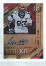 GENO ATKINS 2018 GOLD STANDARD GOLD STRIKE AUTO #D 61/99