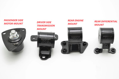 Motor Drive Mount ブラック 1320 Performance Diff & engine mount kit for 02-06 CRV 03-11