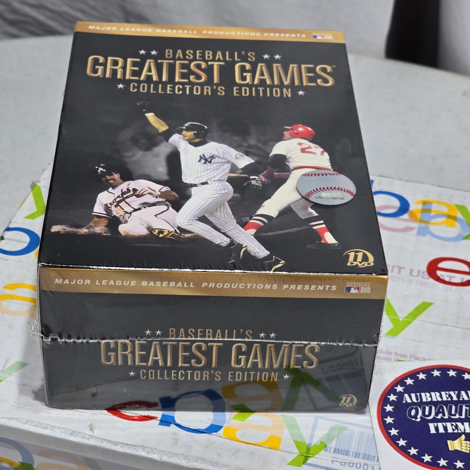 Baseballs Greatest Games (DVD, 2011, 10Disc Set, Collectors Edition