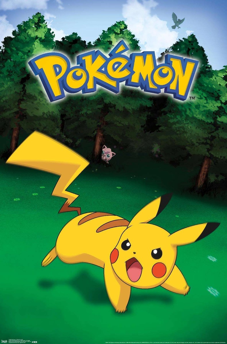 ポケモンカードゲーム DP ポスター pokemon poster 2006 POKEMON - PIKACHU CATCH POSTER - 22x34 - 15250 | eBay