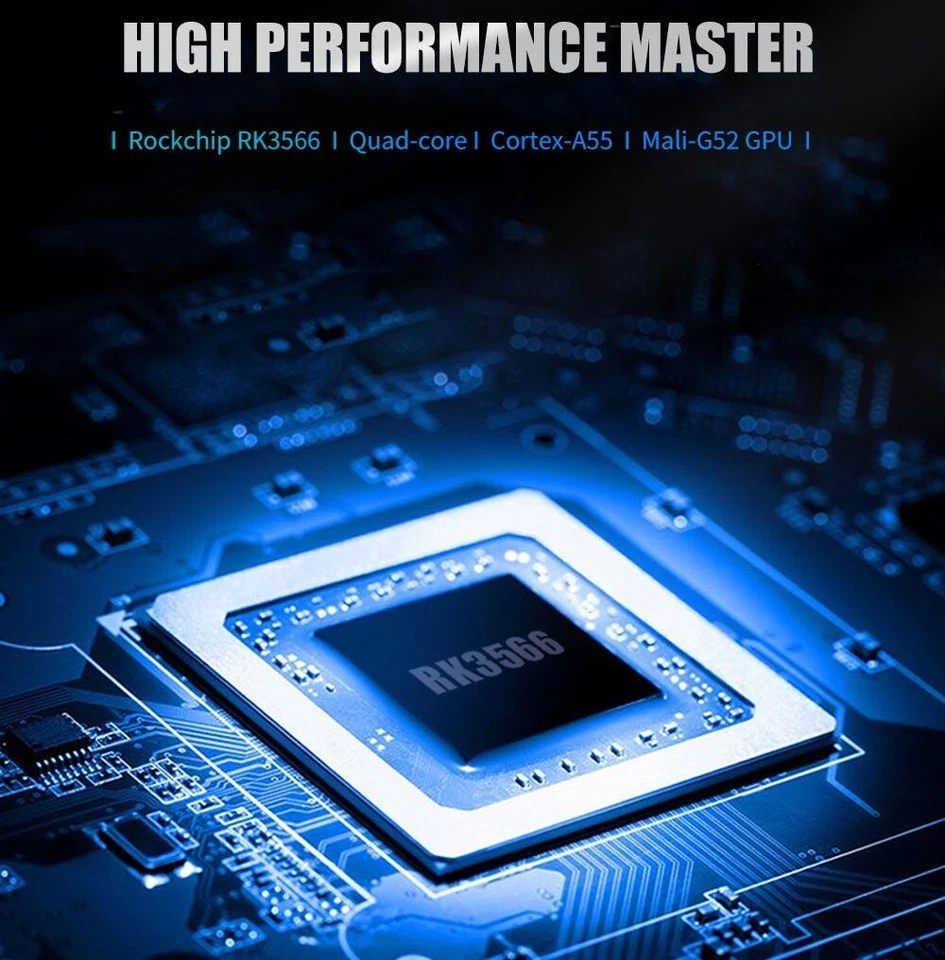 AUSHA T95 Plus Android TV Box 8GB 128GB 4K Mali G52 Streaming Media Player Smart - Image 2 of 4