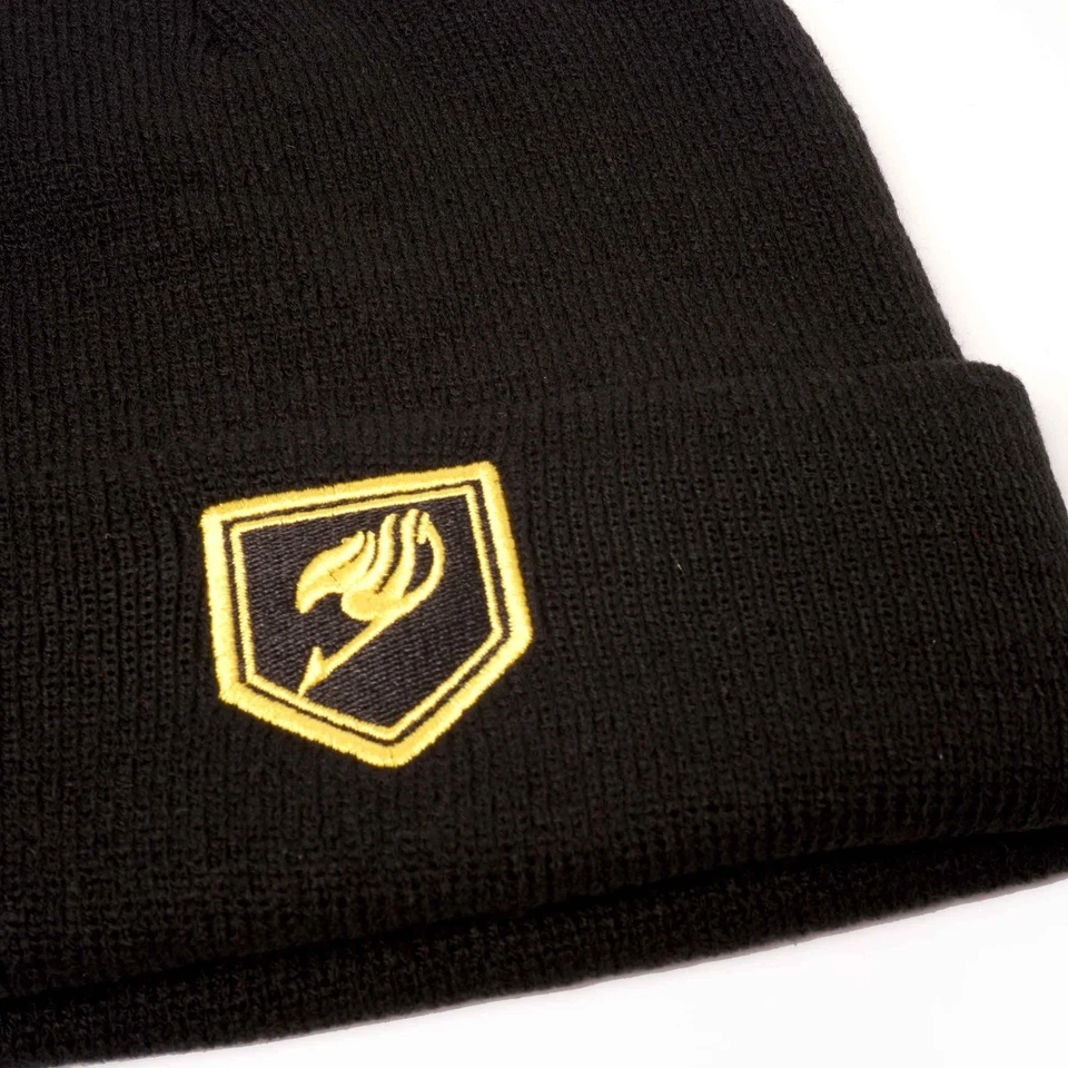 Gorro con puños unisex bordado con logotipo de Fairy Tail Guild Foto 4 de 4