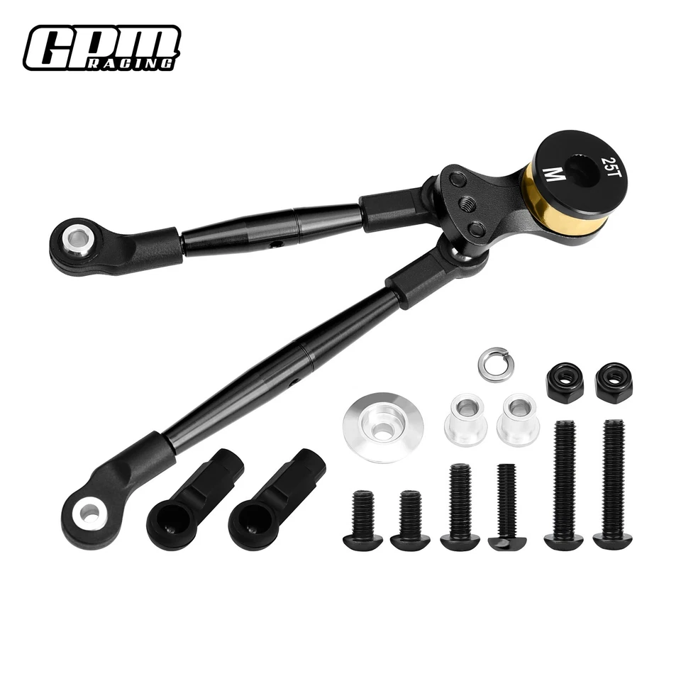 GPM Aluminium Hi-Torque Servo Saver 25T With Tie Rod For TAMIYA Lunch Box - Image 3 of 4